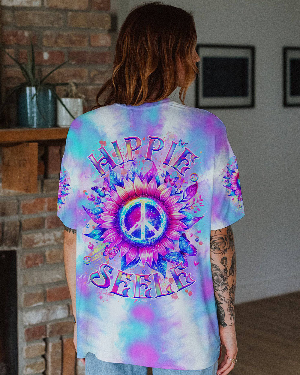 HIPPIE SEELE VOLLSTÄNDIGER DRUCK - YHHG2405242